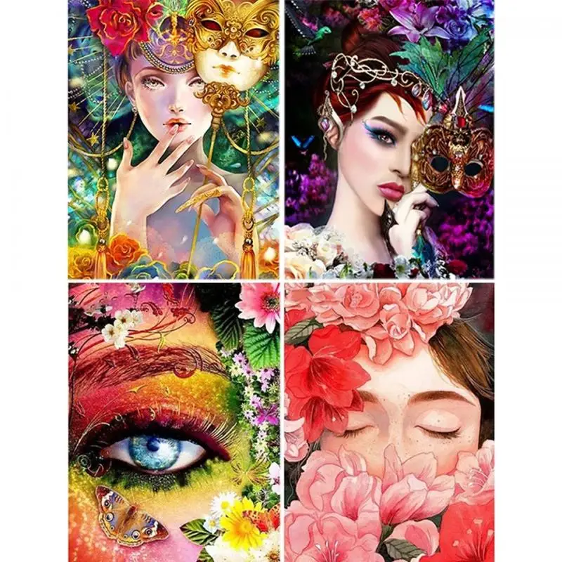 5D DIY Diamond Embroidery Abstract Mosaic Diamond Painting Mask Beautiful Woman Portrait Full SquareRound Rhinestone Art Picture
5D DIY Diamond Embroidery Abstract Mosaic Diamond Painting Mask Beautiful Woman Portrait Full SquareRound Rhinestone Art Picture
