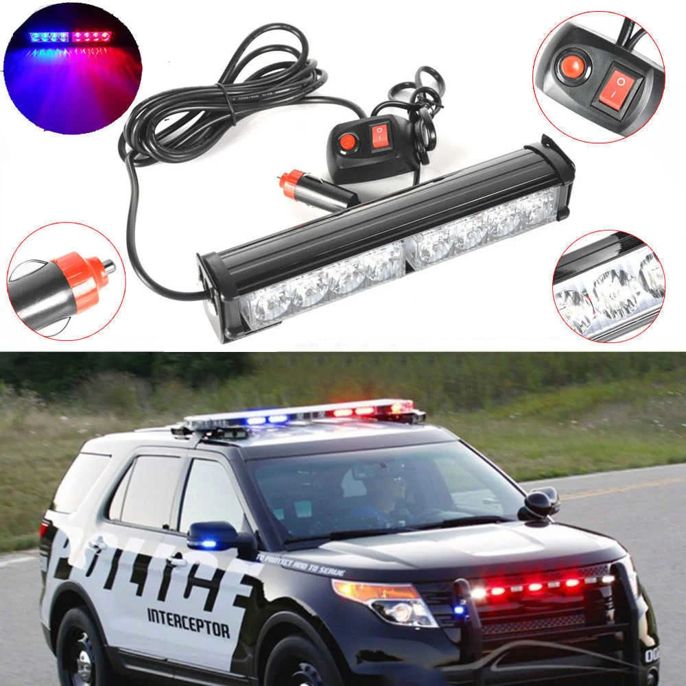 8 LED Strobe Light Car Police Lights 7 Mod Flash Emergency Warning Car Light LED Strobe Dash Flasher For Bicycle Police
8 LED Strobe Light Car Police Lights 7 Mod Flash Emergency Warning Car Light LED Strobe Dash Flasher For Bicycle Police