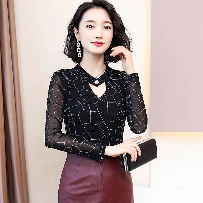 New Women's Spring Autumn Casual Blouses Chiffon Shirts Elegant Casual V-Neck Long Sleeve Printed Casual Women's Tops DD8276 
New Women's Spring Autumn Casual Blouses Chiffon Shirts Elegant Casual V-Neck Long Sleeve Printed Casual Women's Tops DD8276