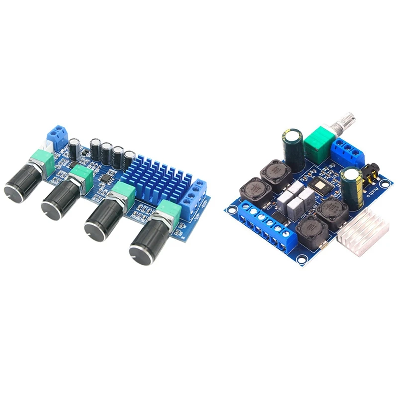 2PCS XH-M577 80Wx2 Digital Power Amplifier Board With XY-502 50Wx2 Dual Channel Digital Power Amplifier Board
2PCS XH-M577 80Wx2 Digital Power Amplifier Board With XY-502 50Wx2 Dual Channel Digital Power Amplifier Board
