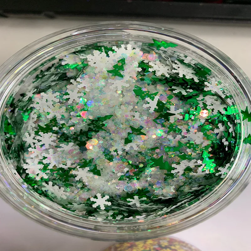 6Pcs/0.2-4mm Snowflakes glitter mix 6 colors Glitter for face, body, hair and nail art Loose glitter nail supplier cGlitter
6Pcs/0.2-4mm Snowflakes glitter mix 6 colors Glitter for face, body, hair and nail art Loose glitter nail supplier cGlitter