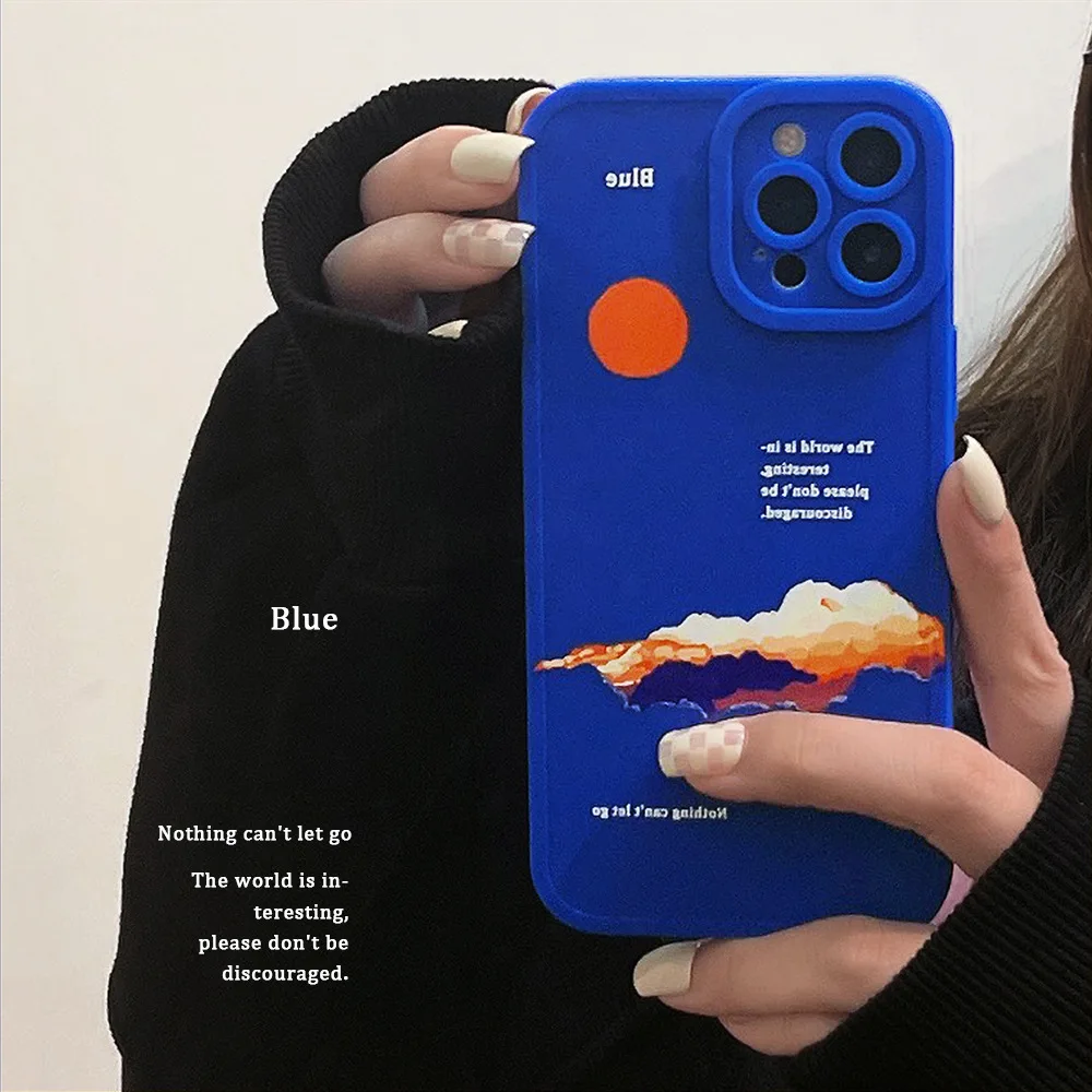 Romantic Sunset blue phone case for iphone XR X XSMAX 11 12 13 14 Pro Max 7 8 plus Mini cover soft silicone fundas coque 
Romantic Sunset blue phone case for iphone XR X XSMAX 11 12 13 14 Pro Max 7 8 plus Mini cover soft silicone fundas coque