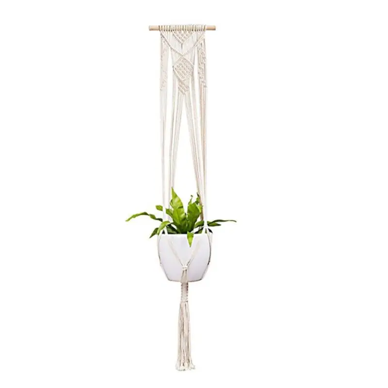 Plant Hanger Hanging Planters Handmade Cotton Rope Hanging Plant Decorative Flower Pot Holder for Indoor Outdoor Home Decor
Plant Hanger Hanging Planters Handmade Cotton Rope Hanging Plant Decorative Flower Pot Holder for Indoor Outdoor Home Decor
