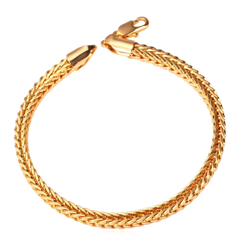 Collare Dubai Bracelet Men Jewelry Gold Color Ethiopian 21cm 4MM Foxtail Franco Mens Bracelet Hand Chain H705
Collare Dubai Bracelet Men Jewelry Gold Color Ethiopian 21cm 4MM Foxtail Franco Mens Bracelet Hand Chain H705
