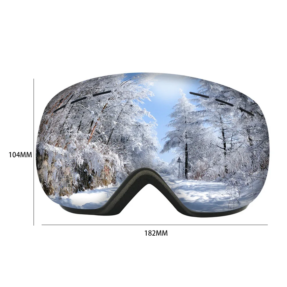 Snow Goggles Double Layers Frameless Anti-fog UV Protection Snowboard Eyewear Ski Goggles for Men Women Outdoor Sport
Snow Goggles Double Layers Frameless Anti-fog UV Protection Snowboard Eyewear Ski Goggles for Men Women Outdoor Sport