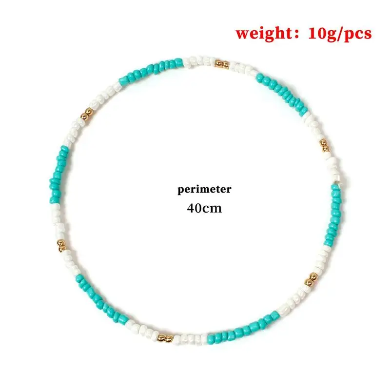 coxeer 1pc Bohemian Style Bead Decor Necklace Choker Handmade Cute Bohemia Bead Choker Necklace Jewelry Accessories For Beach
coxeer 1pc Bohemian Style Bead Decor Necklace Choker Handmade Cute Bohemia Bead Choker Necklace Jewelry Accessories For Beach