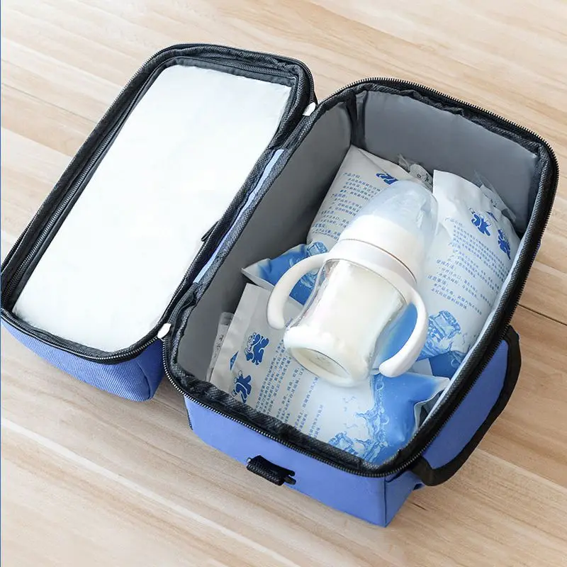 Portable Insulation Bento Bag One Shoulder Portable Food Picnic Insulation Box Bag Insulation Tote Bag Storage Box 
Portable Insulation Bento Bag One Shoulder Portable Food Picnic Insulation Box Bag Insulation Tote Bag Storage Box