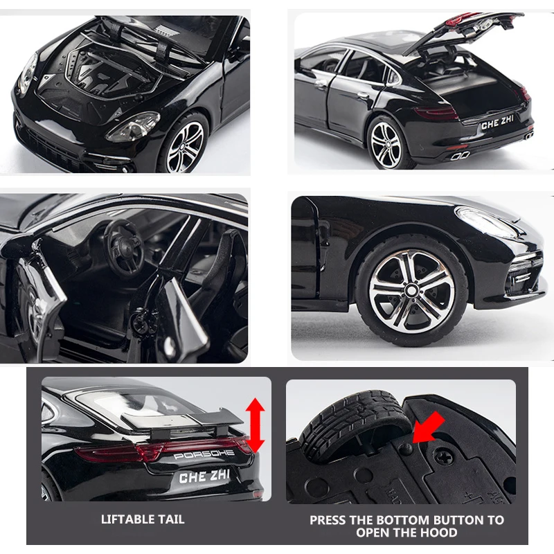 Alloy Vehicles Diecast Model Car 1:32 Panamera Flashing Sound Child Metal Car Toys Pull Back Kids Birthday Gifts HC0155
Alloy Vehicles Diecast Model Car 1:32 Panamera Flashing Sound Child Metal Car Toys Pull Back Kids Birthday Gifts HC0155