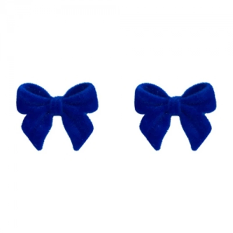 Korea Klein Blue Bow Earrings Jewelry For Women Girl Friendship Gifts 
Korea Klein Blue Bow Earrings Jewelry For Women Girl Friendship Gifts