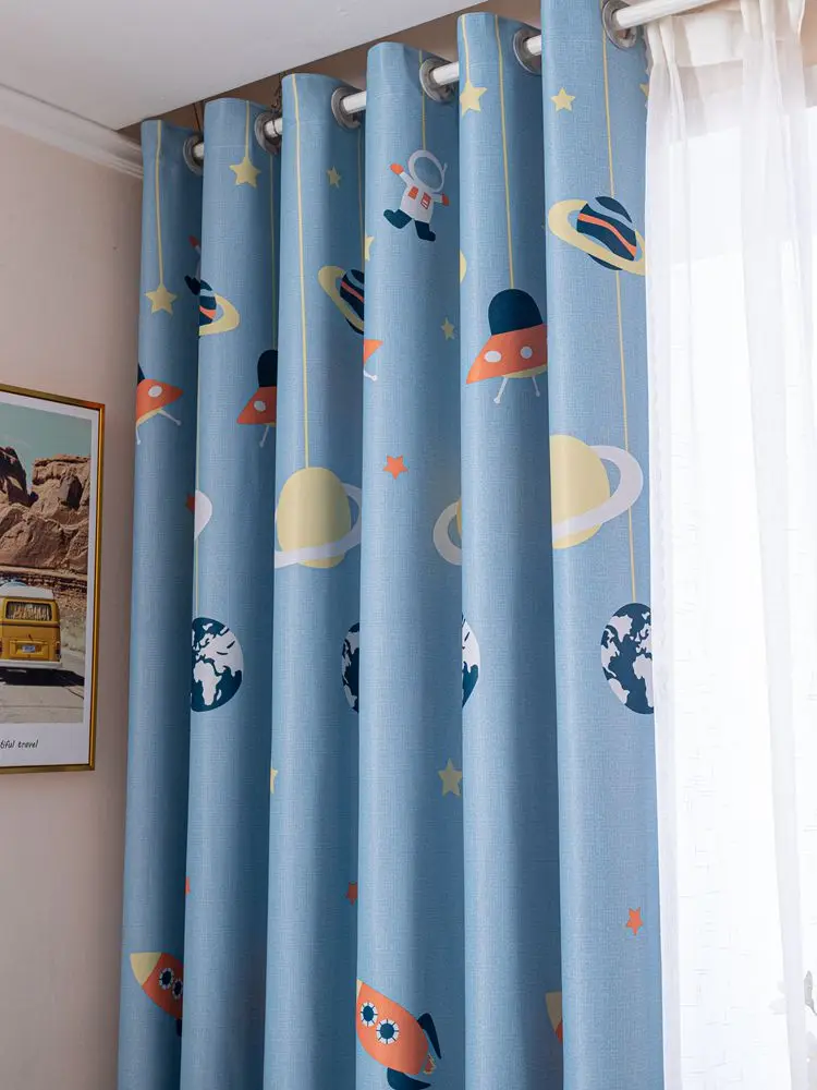 Cartoon Planet Short Blackout Curtain For Kids Room Children Curtains For Baby Boys Bedroom Living Room Window Curtain For Child
Cartoon Planet Short Blackout Curtain For Kids Room Children Curtains For Baby Boys Bedroom Living Room Window Curtain For Child