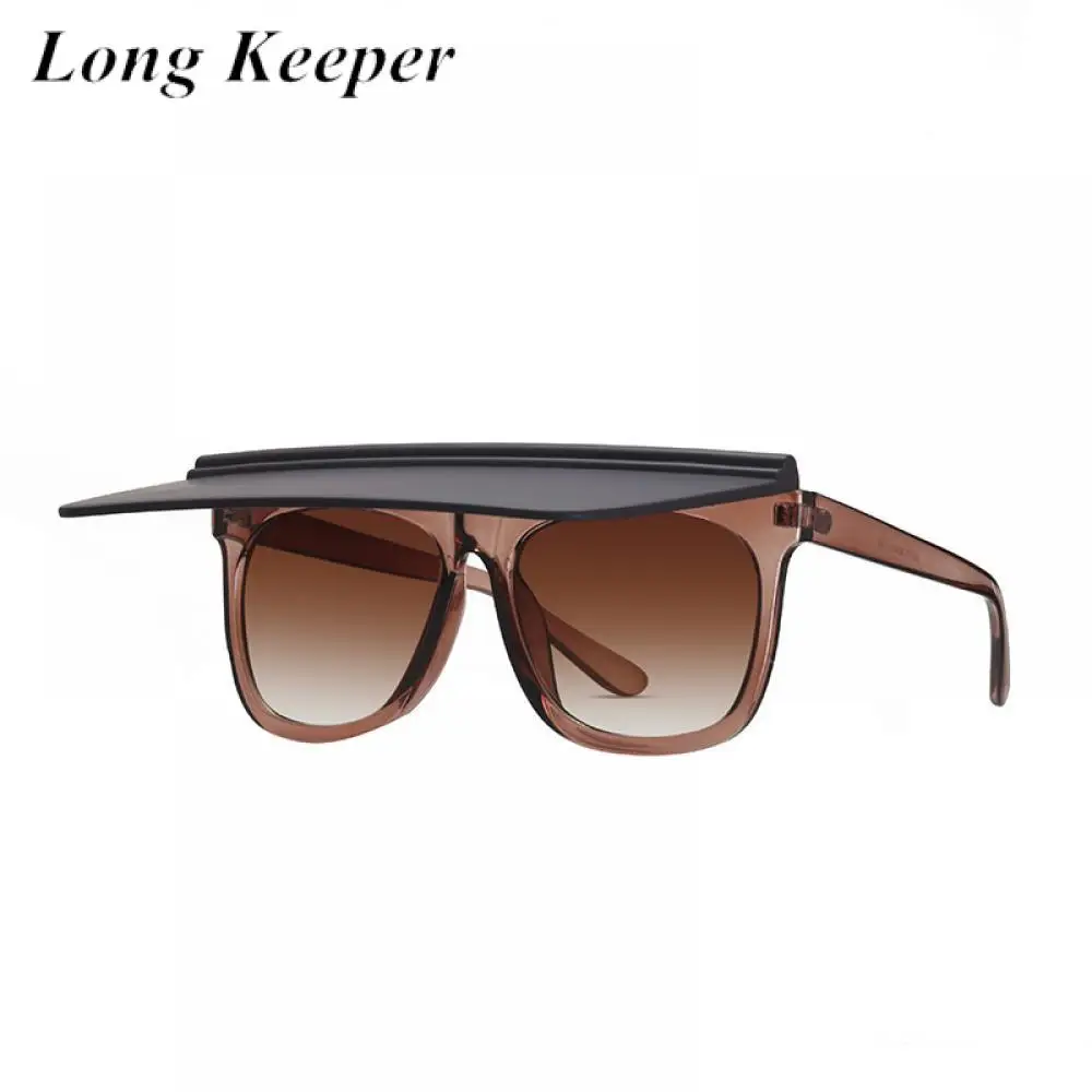 Classic Vintage Flip Up Square Sunglasses Women Men Brand Design Big Frame Punk Sun Glasses Male Retro Brown Driving Goggles
Classic Vintage Flip Up Square Sunglasses Women Men Brand Design Big Frame Punk Sun Glasses Male Retro Brown Driving Goggles