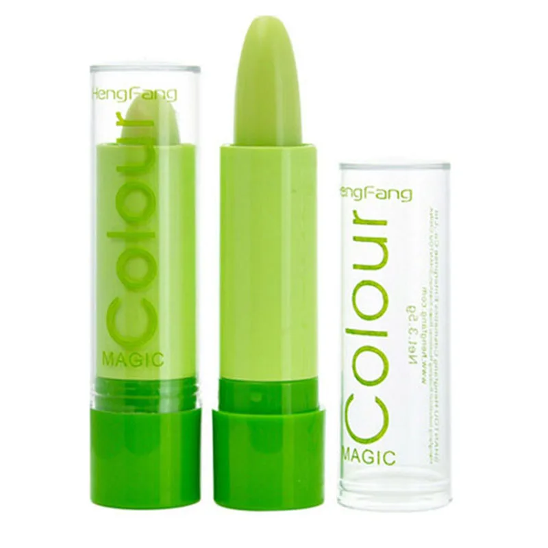 Макияж Magic Lipstick водостойкий с фруктовым запахом меняющий цвет крем для губ