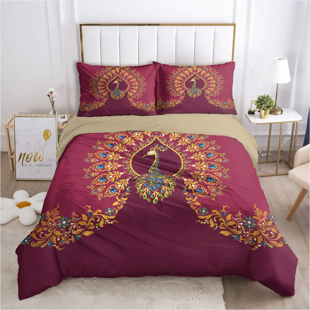 Luxury Bedding Set 3pcs with Zipper 3D Duvet Cover Set Quilt/Comforter Coves Bed Linen King Queen Full Double Size Bedclothes
Luxury Bedding Set 3pcs with Zipper 3D Duvet Cover Set Quilt/Comforter Coves Bed Linen King Queen Full Double Size Bedclothes