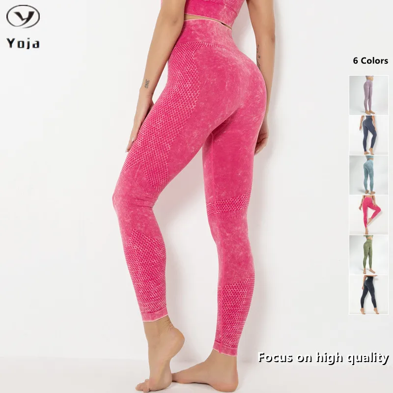 Tights Yoga Pants Women Seamless Knitted High Waist Leggings Breathable Hygroscopic Sweat Seleasing Gym Fitness Push Up Clothing
Tights Yoga Pants Women Seamless Knitted High Waist Leggings Breathable Hygroscopic Sweat Seleasing Gym Fitness Push Up Clothing