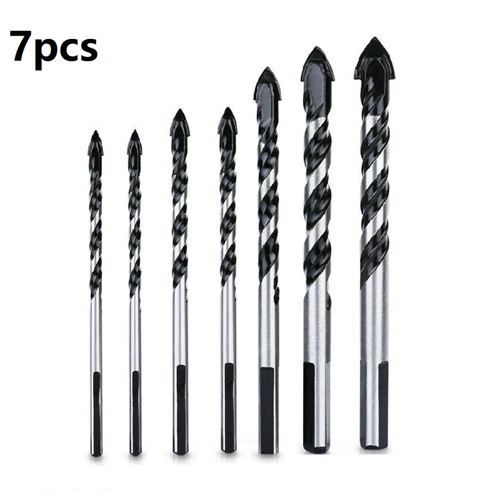 7pcs Multifunctional Drill Bits Ceramic Wall Glass Punching Hole Saw WoodWorking Tool Set 5/5/6/6/8/10/12mm
7pcs Multifunctional Drill Bits Ceramic Wall Glass Punching Hole Saw WoodWorking Tool Set 5/5/6/6/8/10/12mm