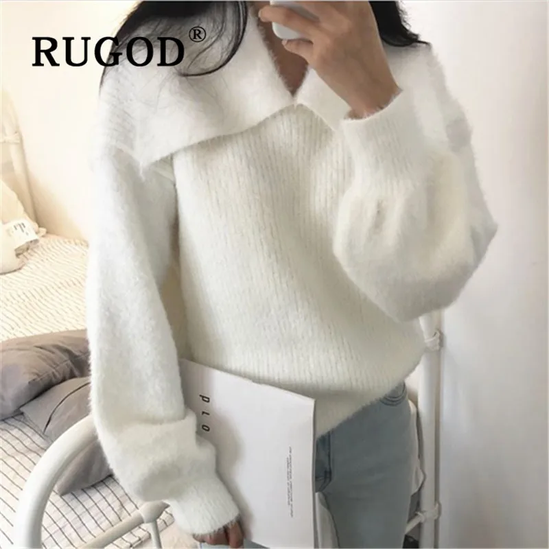 Свитер женский вельветовый RUGOD, мягкий, теплый, в Корейском стиле, с воротником «Питер Пэн», оверсайз, 2019
Свитер женский вельветовый RUGOD, мягкий, теплый, в Корейском стиле, с воротником «Питер Пэн», оверсайз, 2019