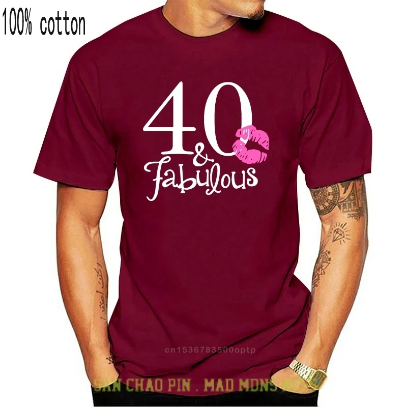 40th Birthday Gift T-Shirt Love 40 And Fabulous Made in 1979 Years Mens Top
40th Birthday Gift T-Shirt Love 40 And Fabulous Made in 1979 Years Mens Top