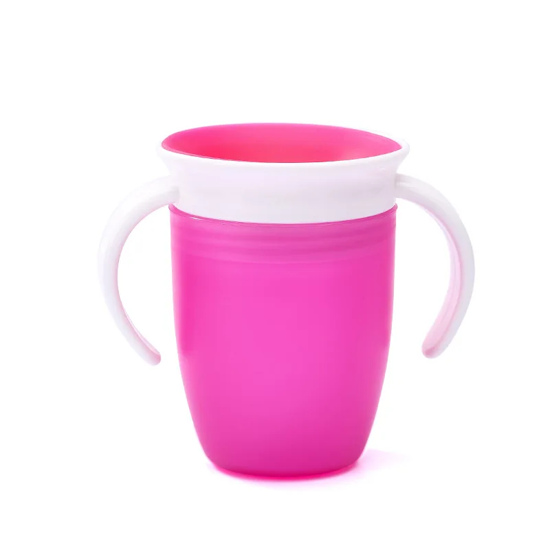 360 Degrees Can Be Rotated Baby Learning Drinking Cup With Double Handle Flip lid Leakproof Magic Cup Infants Water Cups Bottle
360 Degrees Can Be Rotated Baby Learning Drinking Cup With Double Handle Flip lid Leakproof Magic Cup Infants Water Cups Bottle