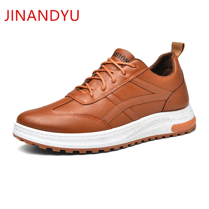Sneaker Men Leather Casual Shoes for Men Fall Winter Lace-Up Fashion Sneakers Man Shoes Sport Trainers Mens Footwear 
Sneaker Men Leather Casual Shoes for Men Fall Winter Lace-Up Fashion Sneakers Man Shoes Sport Trainers Mens Footwear