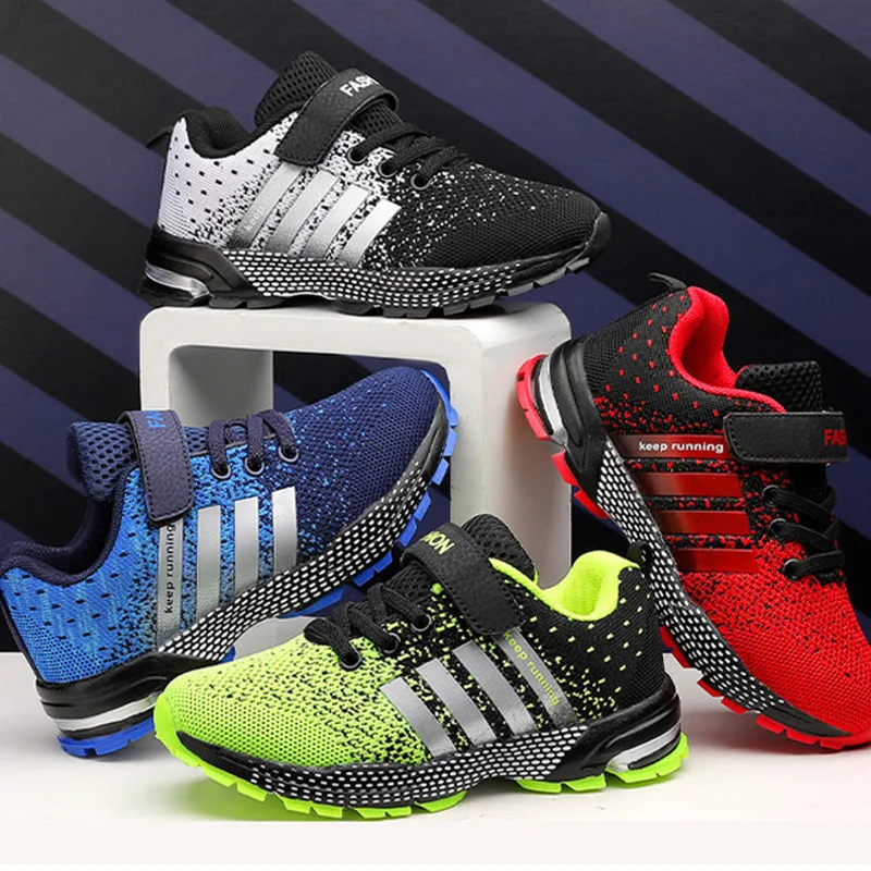 Casual Running Sneakers Boys Kids Shoes 2022 Autumn Children Shoes Breathable Mesh Sports Shoes for Boys Zapatillas
Casual Running Sneakers Boys Kids Shoes 2022 Autumn Children Shoes Breathable Mesh Sports Shoes for Boys Zapatillas