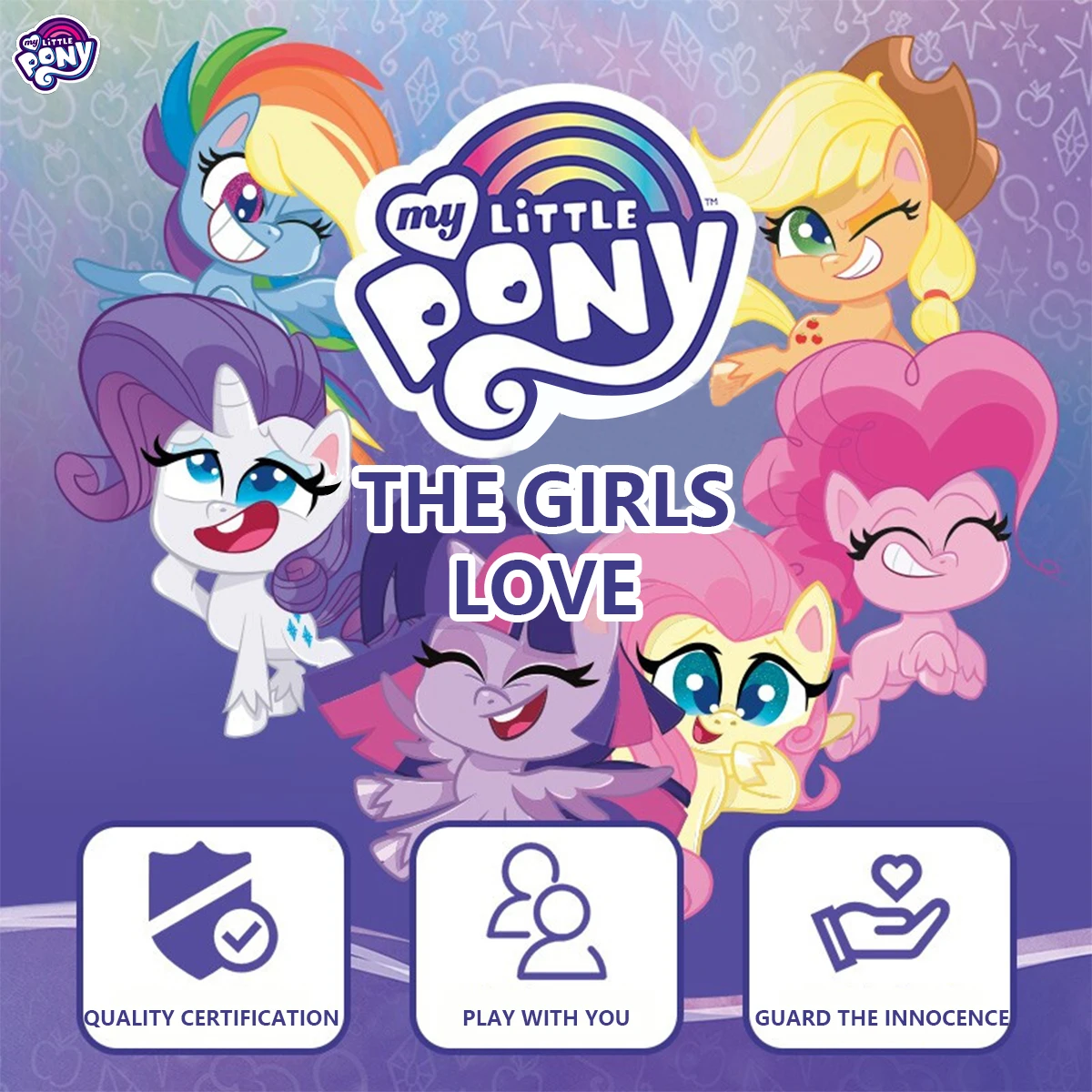 Hasbro My Little Pony Purple Pony Toy Children's Doll Doll Girl Birthday Gift Gift Box Magic Bottle Basic Belt Accessories E9177
Hasbro My Little Pony Purple Pony Toy Children's Doll Doll Girl Birthday Gift Gift Box Magic Bottle Basic Belt Accessories E9177