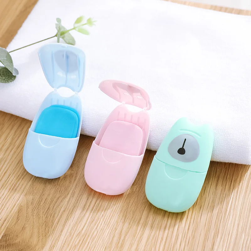 50pcs / Disposable Soap Box Portable Soap Paper Box Scented Slice Sheets Outdoor Product Mini Soap Paper
50pcs / Disposable Soap Box Portable Soap Paper Box Scented Slice Sheets Outdoor Product Mini Soap Paper