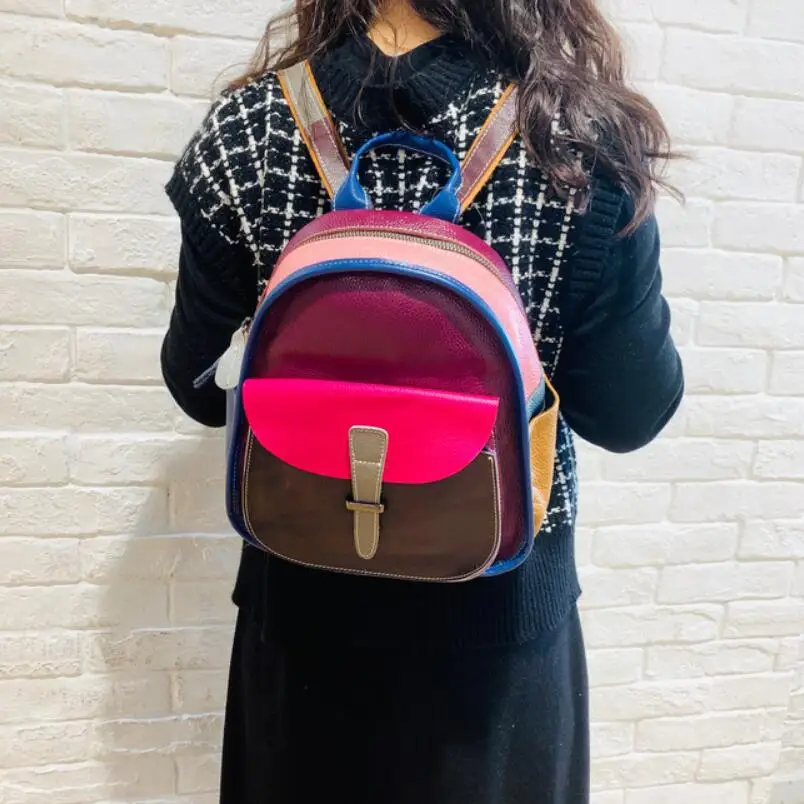 San Maries Lovely Cute Small Genuine Leather Backpacks Fashion Shoulder Bag Female Backpack Ladies Travel Backpacks Mochilas
San Maries Lovely Cute Small Genuine Leather Backpacks Fashion Shoulder Bag Female Backpack Ladies Travel Backpacks Mochilas