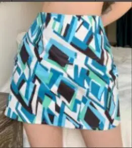 Женские облегающие мини-юбки, Мода геометрическим принтом Высокая талия на молнии, а-линейное короткое юбки женские 2021 
Женские облегающие мини-юбки, Мода геометрическим принтом Высокая талия на молнии, а-линейное короткое юбки женские 2021