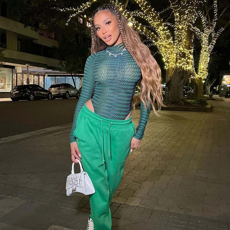 Sylph Autumn Winter Hot Sale Bodysuits O-neck Long Sleeve Bodysuit Fashion Print Skinny Top Women Sexy Bodycon Women's Clothing
Sylph Autumn Winter Hot Sale Bodysuits O-neck Long Sleeve Bodysuit Fashion Print Skinny Top Women Sexy Bodycon Women's Clothing