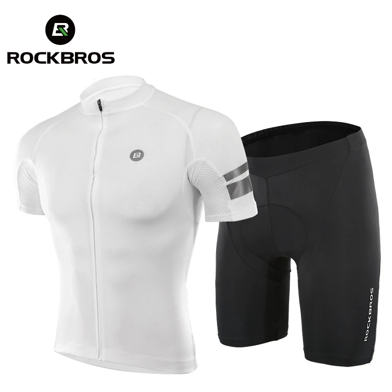 ROCKBROS Summer Cycling Jersey Set Men Women Shorts T-shirt MTB Road Bike Breathable Cycling Clothes Bicycle Equipment Black
ROCKBROS Summer Cycling Jersey Set Men Women Shorts T-shirt MTB Road Bike Breathable Cycling Clothes Bicycle Equipment Black