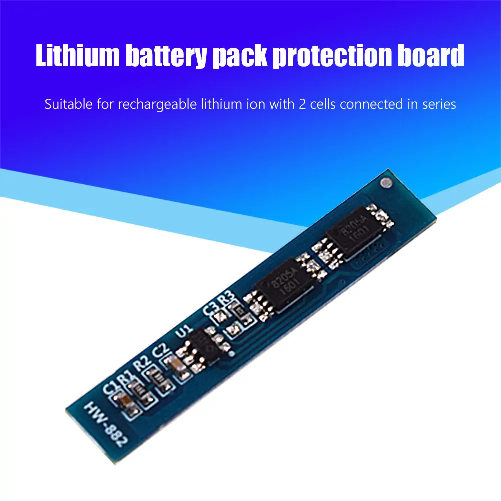 2S 3A 7.4V 8.4V 18650 Lithium Battery Charger BMS Protection Board HW-882 BMS Board Standard / Balance 18650 Accessories
2S 3A 7.4V 8.4V 18650 Lithium Battery Charger BMS Protection Board HW-882 BMS Board Standard / Balance 18650 Accessories