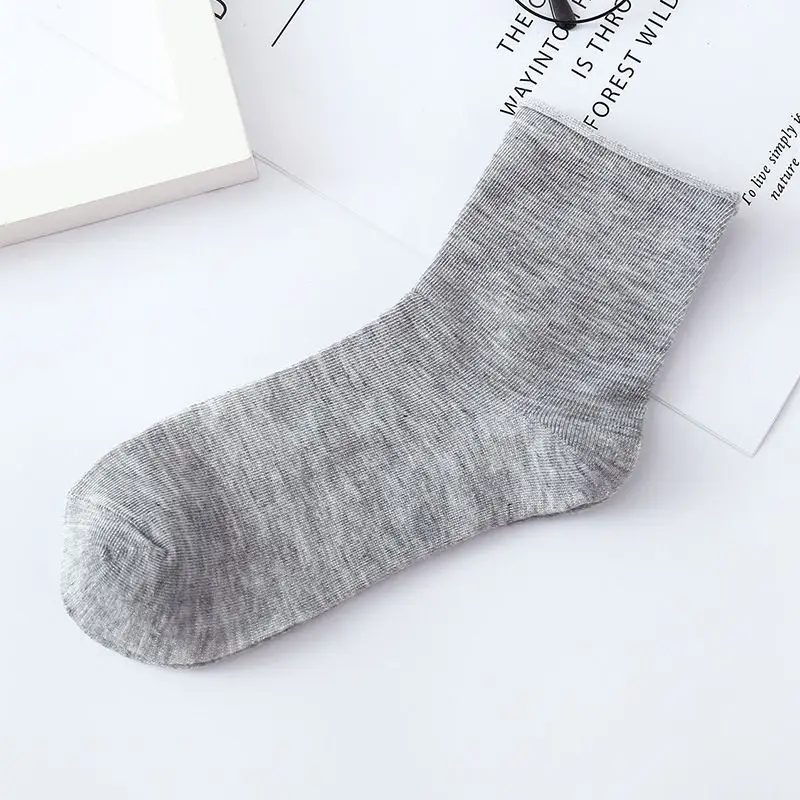 Ladies Spring Autumn Socks Elastic Fashion Thin Breathable Solid Color Curling Deodorant Socks
Ladies Spring Autumn Socks Elastic Fashion Thin Breathable Solid Color Curling Deodorant Socks