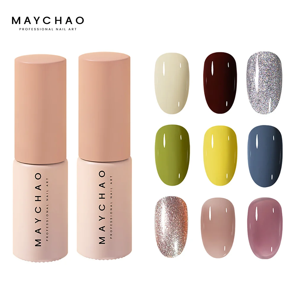 MAYCHAO 2PCS 5ml Pink Small Circular Tube Gel Nail Polish Summer Colorful Nail Lacquer Top Coat Soak Off UV Gel Art Nail Varnish
MAYCHAO 2PCS 5ml Pink Small Circular Tube Gel Nail Polish Summer Colorful Nail Lacquer Top Coat Soak Off UV Gel Art Nail Varnish