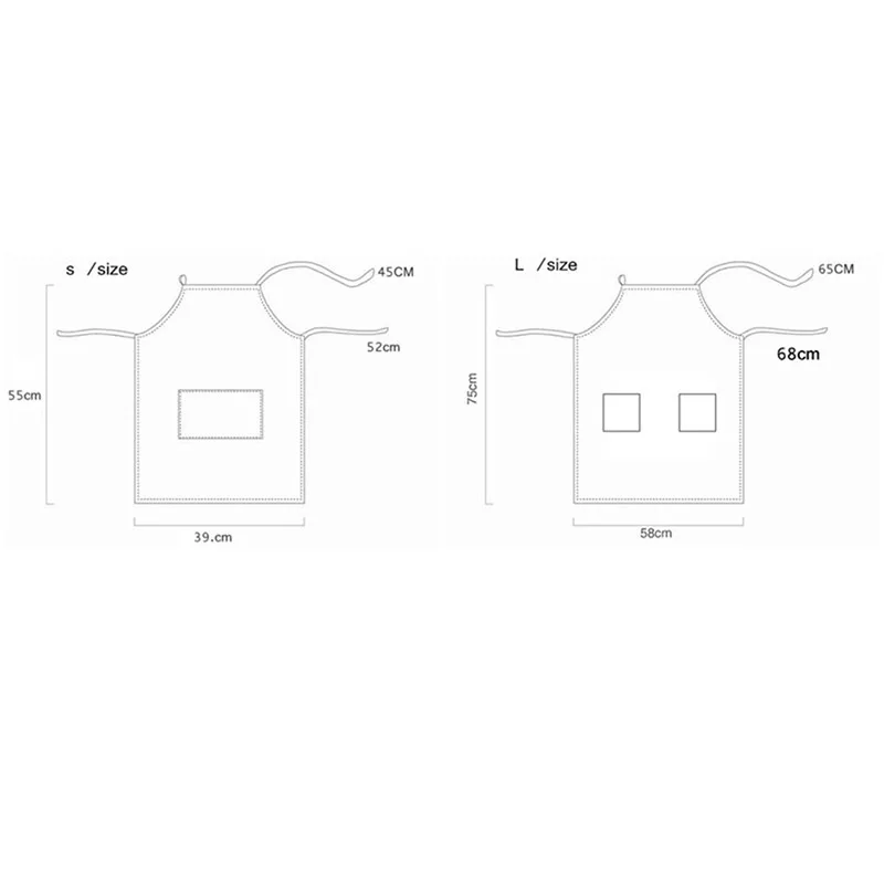 Nordic Parent-child Apron Durable Polyester Cotton Apron Kitchen Restaurant Work Clothes Children Adult Apron Baking Home Servic
Nordic Parent-child Apron Durable Polyester Cotton Apron Kitchen Restaurant Work Clothes Children Adult Apron Baking Home Servic