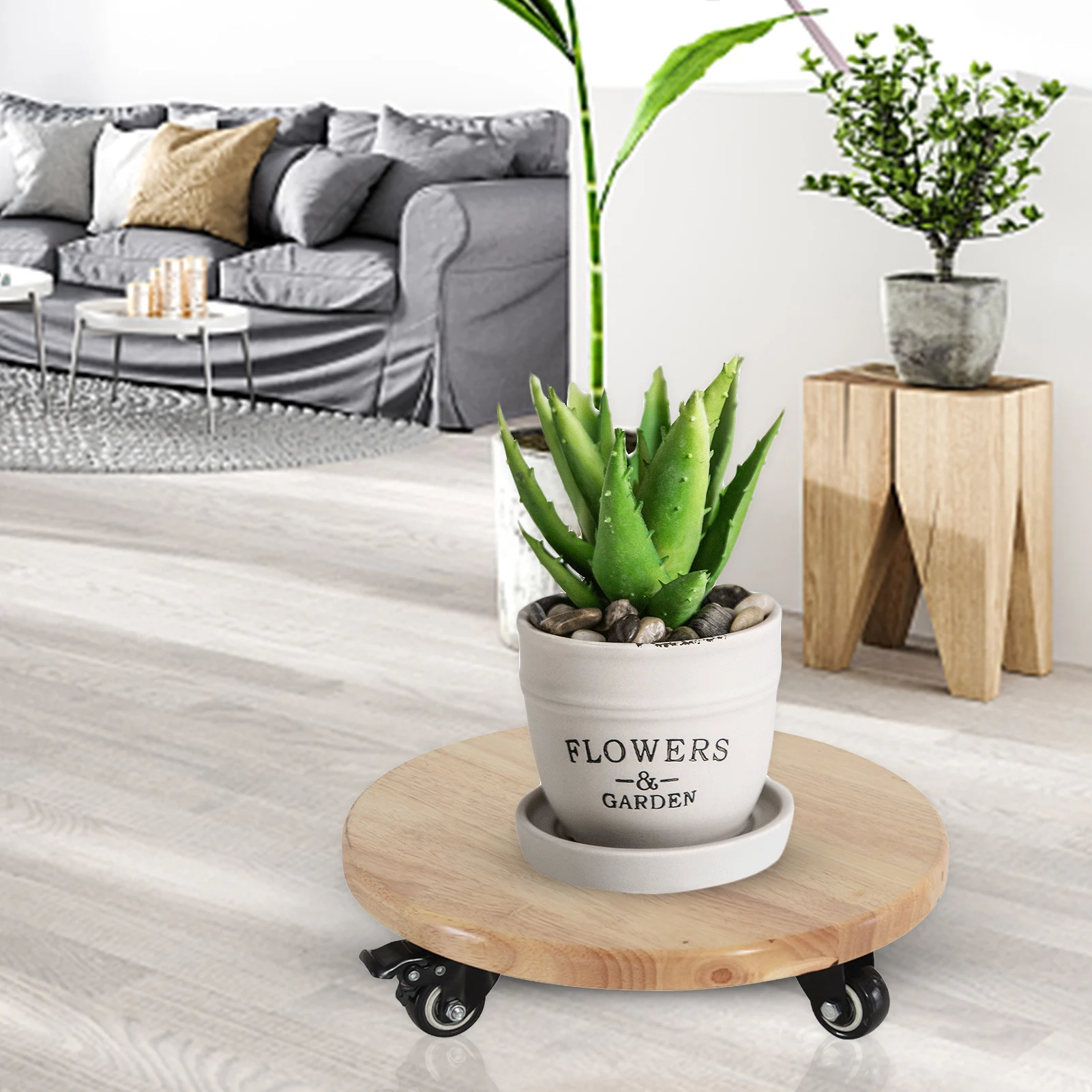 Removable Tray Universal Flower Pot Roller Round Plant Wooden Storage Drain Stand Decoration For Indoor Outdoor Yard Garden 2021
Removable Tray Universal Flower Pot Roller Round Plant Wooden Storage Drain Stand Decoration For Indoor Outdoor Yard Garden 2021