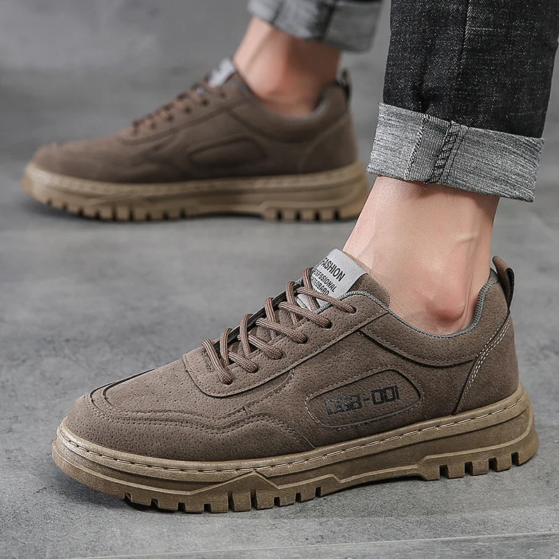 Men shoes 2021 new version trend wild casual breathable sports non-slip deodorant industrial floor shoes trendy shoes
Men shoes 2021 new version trend wild casual breathable sports non-slip deodorant industrial floor shoes trendy shoes