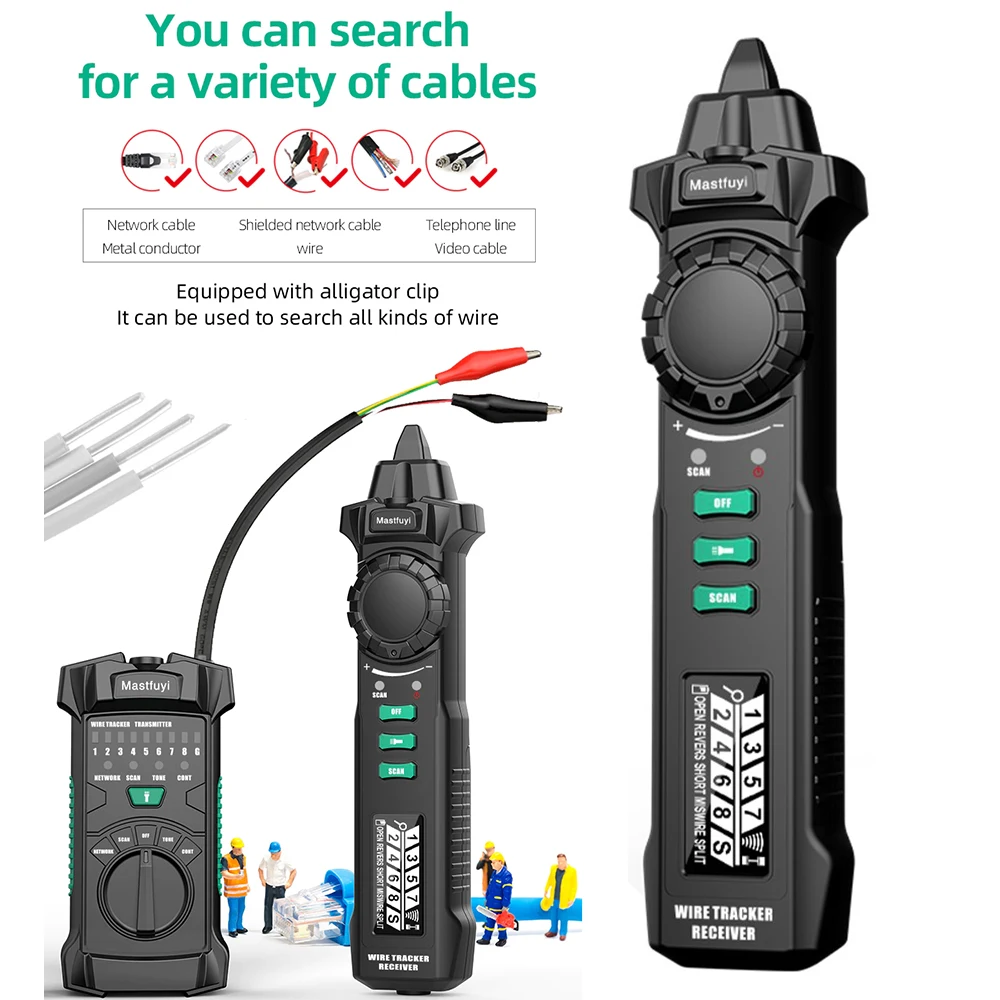 FY817 Lan Cable POE Wire Checker Cat5 Cat6 Test Network Tool Telephone/ Network Cable Wire Tracker Tracer Toner RJ45 RJ11 Tool
FY817 Lan Cable POE Wire Checker Cat5 Cat6 Test Network Tool Telephone/ Network Cable Wire Tracker Tracer Toner RJ45 RJ11 Tool