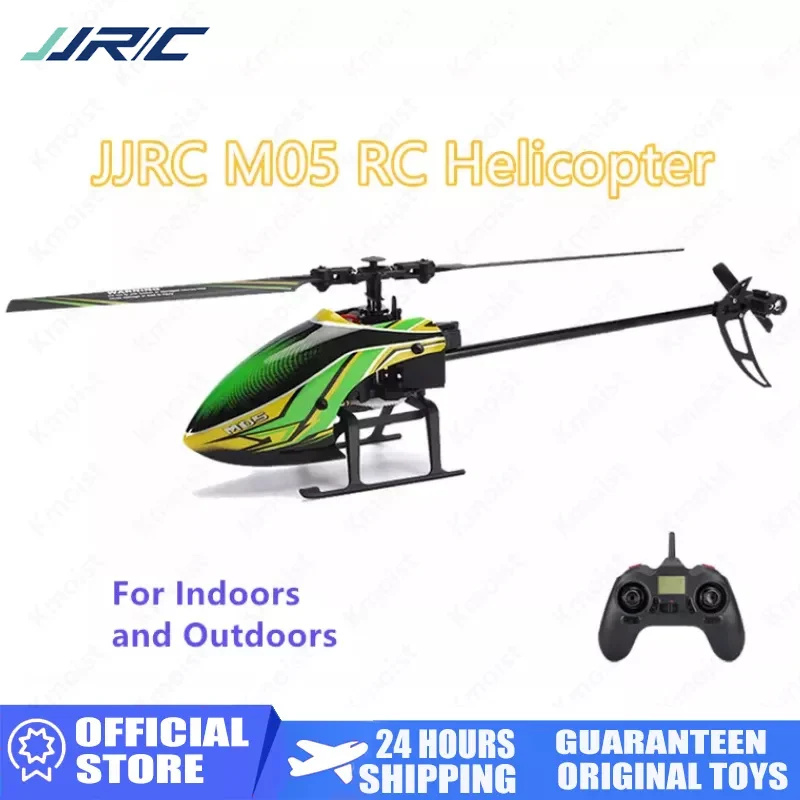 JJRC M05 Радиоуправляемый вертолет 2,4 ГГц 4-канальный 6-осевой гироскоп стабилизатор высоты вертолет для помещений для полета для детей и начина...
JJRC M05 Радиоуправляемый вертолет 2,4 ГГц 4-канальный 6-осевой гироскоп стабилизатор высоты вертолет для помещений для полета для детей и начина...