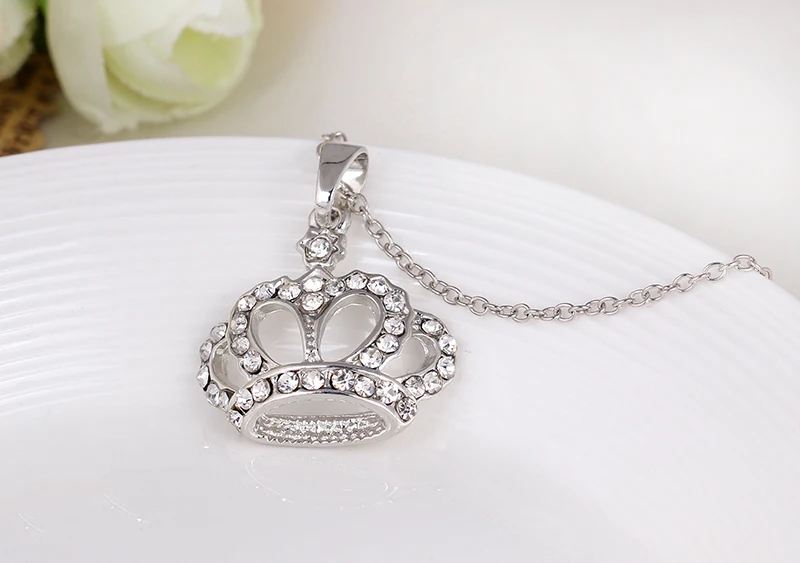 Jewelry Crystal Crown Necklace For Women Wedding Vintage Long Necklace Personality Diamond Costume Jewelry Sublimation Blanks
Jewelry Crystal Crown Necklace For Women Wedding Vintage Long Necklace Personality Diamond Costume Jewelry Sublimation Blanks