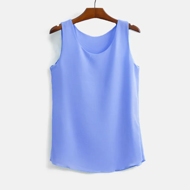 2022 Summer Fashion Women's Tank Tops O-neck Chiffon Solid Ladies Vest White Sleeveless Basic Top T-shirt OL 3XL Women Clothing
2022 Summer Fashion Women's Tank Tops O-neck Chiffon Solid Ladies Vest White Sleeveless Basic Top T-shirt OL 3XL Women Clothing