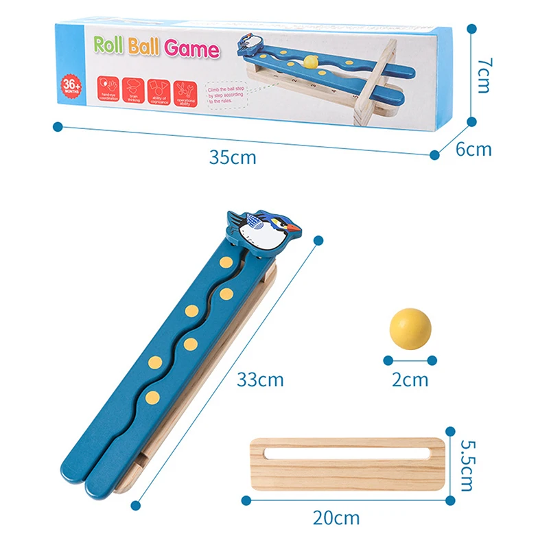 Kids Wooden Toy Rolling Ball Montessori Concentration Eye Hand Training Table Game Interactive Parent Child Funny Toys
Kids Wooden Toy Rolling Ball Montessori Concentration Eye Hand Training Table Game Interactive Parent Child Funny Toys