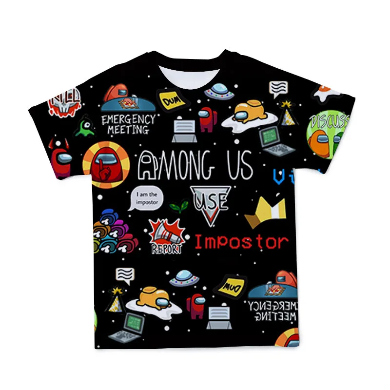 2021Trend Most Popular Games AmongUs Summer Men/Children 3D Streetwear Breathable Polyester T-Shirt O-Neck
2021Trend Most Popular Games AmongUs Summer Men/Children 3D Streetwear Breathable Polyester T-Shirt O-Neck