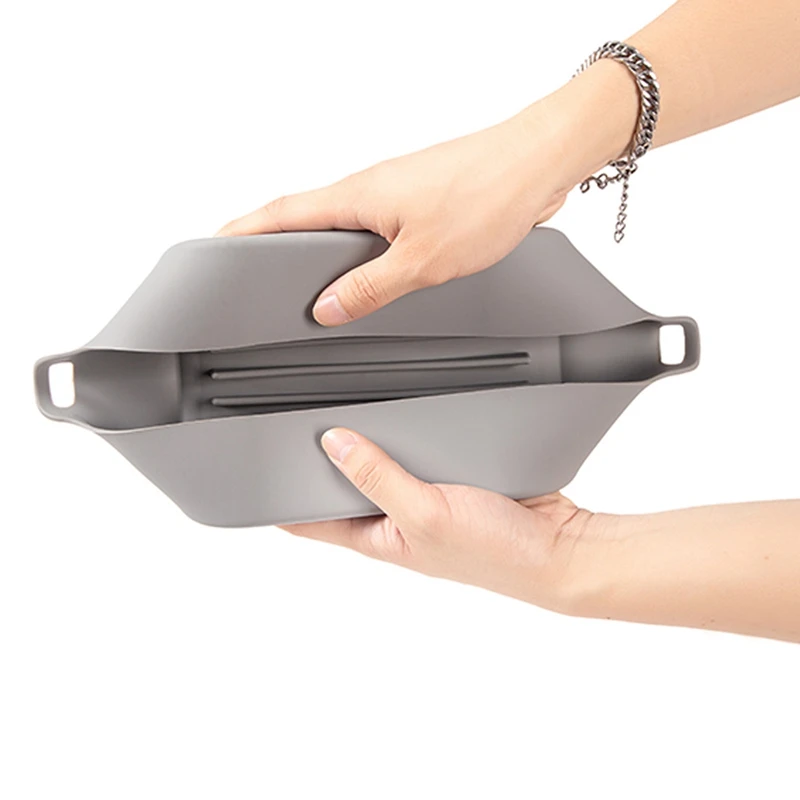 2 PCS Silicone Grill Pan Multifunctional Air Fryers Oven Accessories Bread Fried Chicken Pizza Basket Baking Tray
2 PCS Silicone Grill Pan Multifunctional Air Fryers Oven Accessories Bread Fried Chicken Pizza Basket Baking Tray