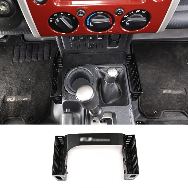 For 2007-2021 Toyota FJ Cruiser Aluminum Black Car Center console gears Storage Box Two Baskets Trim car accessories LHD & RHD
For 2007-2021 Toyota FJ Cruiser Aluminum Black Car Center console gears Storage Box Two Baskets Trim car accessories LHD & RHD
