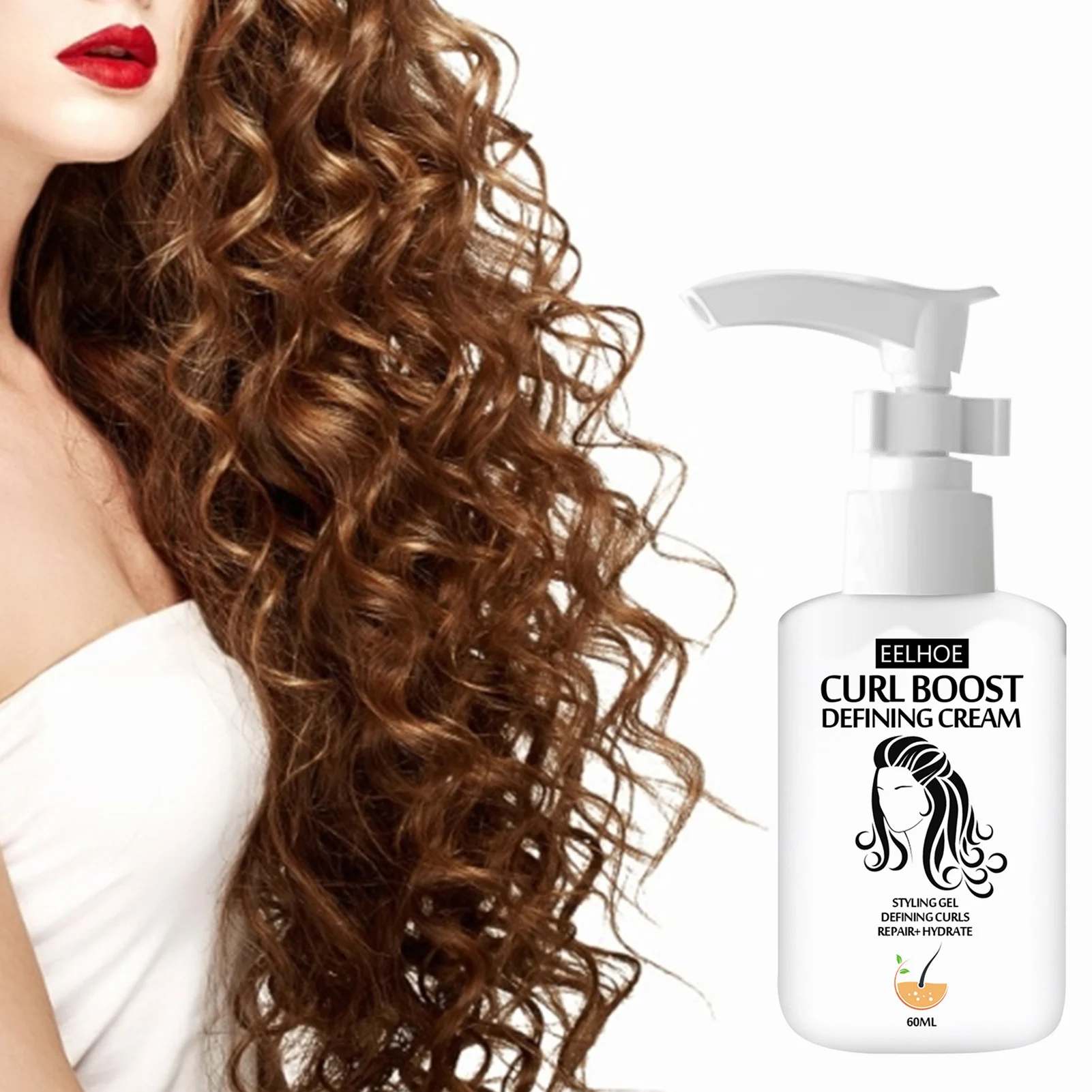60ml Fluffy Curly Hair Styling Spray Hair Setting Moisturizing Spray Curlycurlie Revive Spray Wavy Strong Hair Styling Spray
60ml Fluffy Curly Hair Styling Spray Hair Setting Moisturizing Spray Curlycurlie Revive Spray Wavy Strong Hair Styling Spray