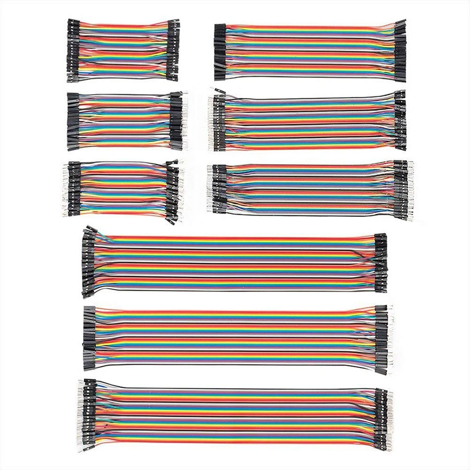 Набор кабелей Dupont для Arduino 360 шт. 10 20 30 см|Интегральные схемы| |