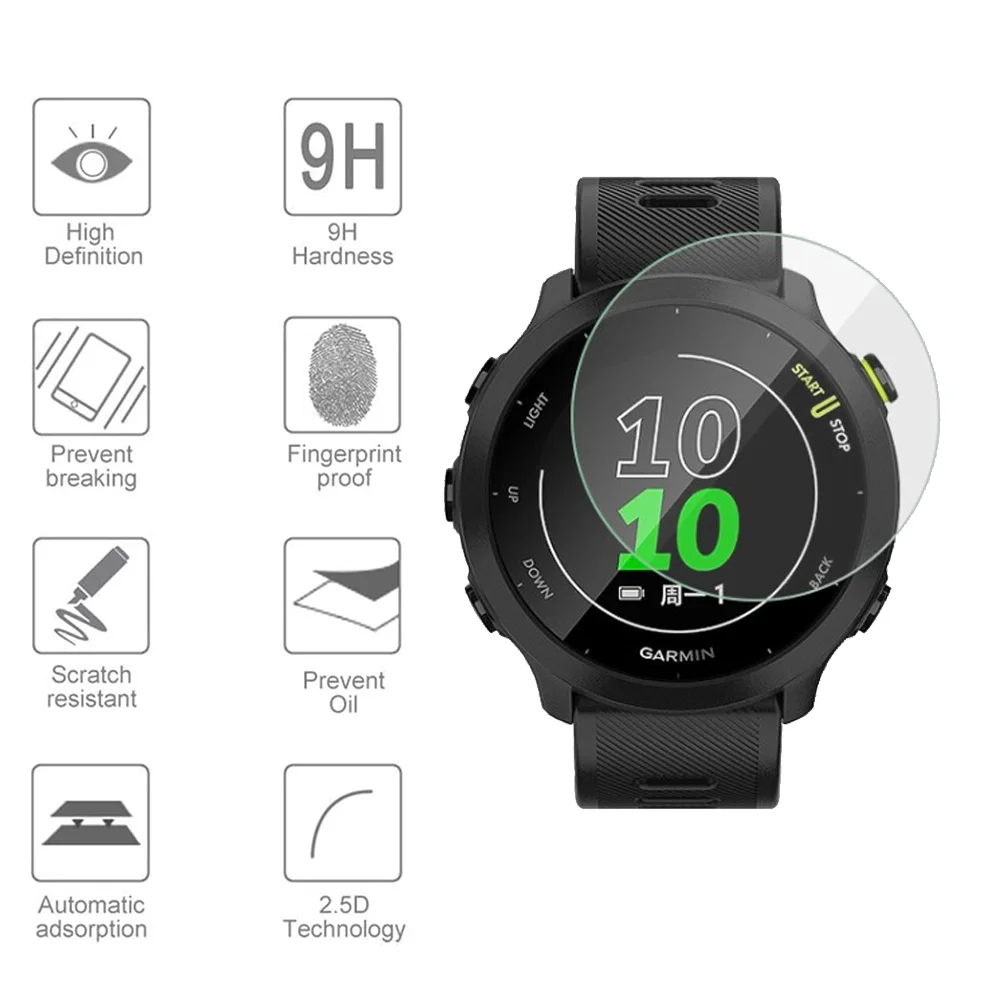 9H HD Прозрачная закаленная стеклянная пленка для Garmin Forerunner 158 защита экрана против царапин защитная стеклянная пленка (без часов)
9H HD Прозрачная закаленная стеклянная пленка для Garmin Forerunner 158 защита экрана против царапин защитная стеклянная пленка (без часов)