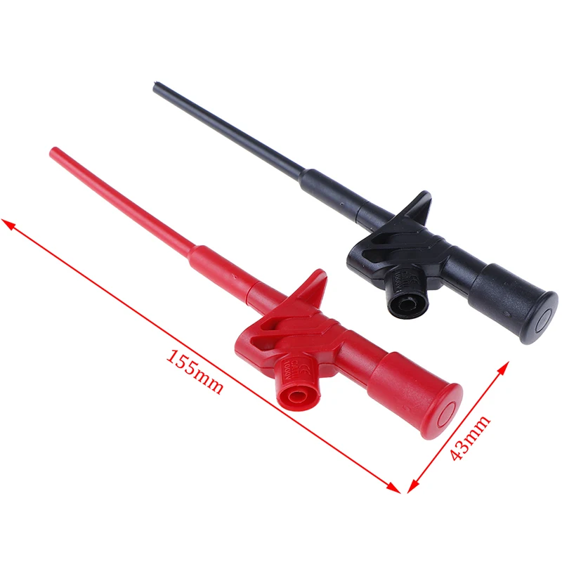 Quick Test Hook Clip Professional Insulated High Voltage Flexible Testing Probe 4mm
Quick Test Hook Clip Professional Insulated High Voltage Flexible Testing Probe 4mm