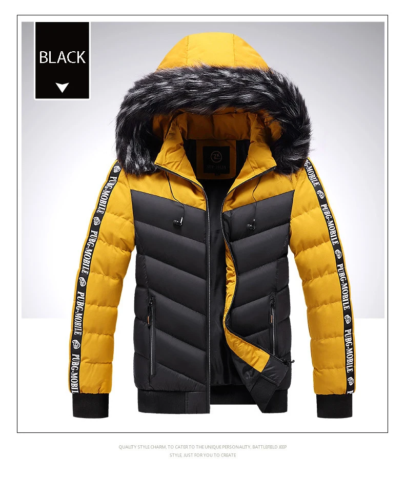 2022 Fur Collar Hooded Thick Warm Cotton Outwear Man Patchwork Parka and Coats Windbreaker Parkas Male M-5X da4444
2022 Fur Collar Hooded Thick Warm Cotton Outwear Man Patchwork Parka and Coats Windbreaker Parkas Male M-5X da4444