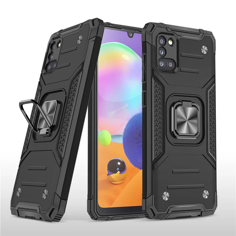 Luxury Shockproof Armor Phone Case For Samsung Galaxy A31 Magnetic Ring Bracket Back Cover For Samsung Galaxy A31 Case
Luxury Shockproof Armor Phone Case For Samsung Galaxy A31 Magnetic Ring Bracket Back Cover For Samsung Galaxy A31 Case